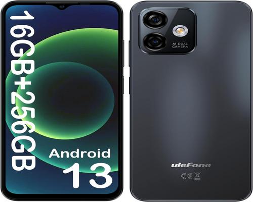 an Ulefone Android 13 Note 16 Pro Smartphone