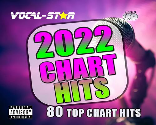 un Lot De Disques De Karaoké Vocal-Star 2022 (4 Cd)