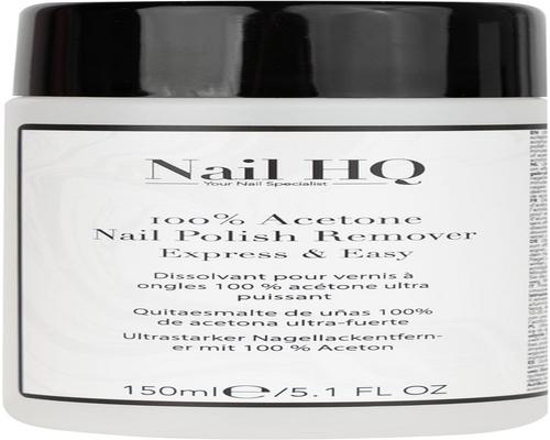 een Nail Hq Cream 100% aceton nagellakremover