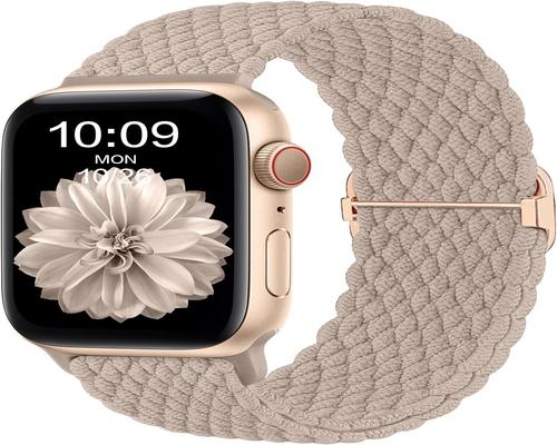 un Bracelet Tressé Cemika Pour Apple Watch