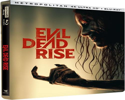 un Coffret Steelbook Evil Dead Rise
