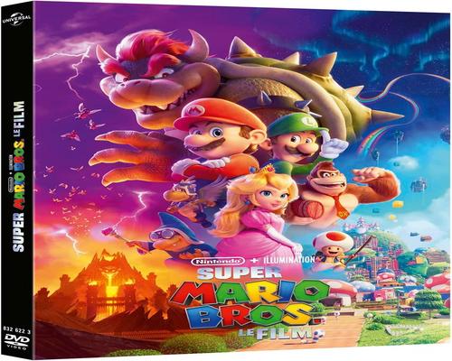 a Super Mario Bros. DVD The film
