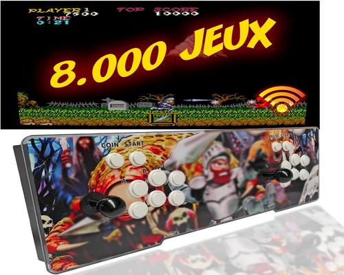 une Console Pandora Box 3D Avec 6100 Jeux