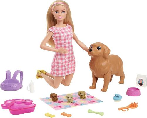 una Barbie y sus animales