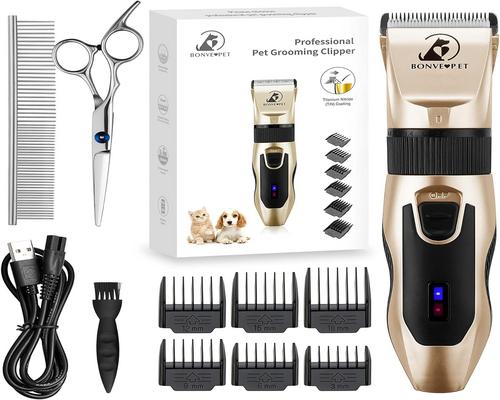 a Professional Dog Feeder for Thick Long Hair Dog Electric For Dogs For And Animals Silent Electric For Dogs And Dog Clipper Kit