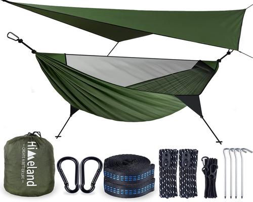 Himeland Protection With Mosquito Net And Tarpaulin
