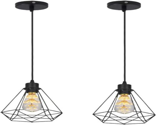 ein Preciousse Suspension Industrial Lighting Interior Design Cage E27