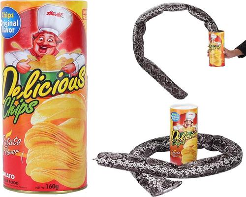 en Yisky Prank Potato Chips Slangeprank