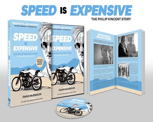 uno Film Speed Is Expensive: The Philip Vincent Story [Narrated By Ewan Mcgregor] [Region Free] [Dvd]