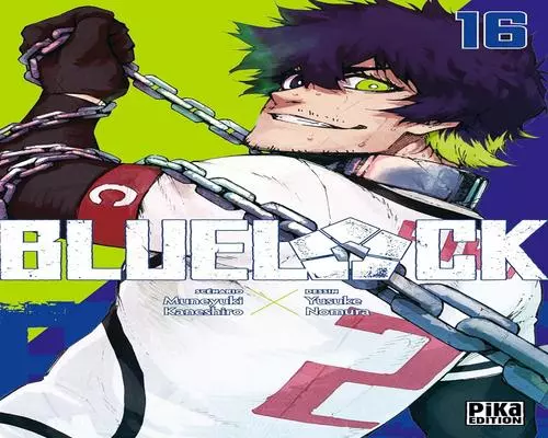 ein Band des Comics „Blue Lock“