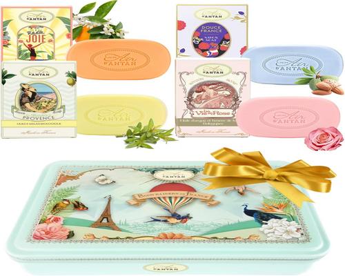 女式 Box 4，含有机 Un Air D&#39;Antan/Noel Femmeoriginal/Verbena De Provence