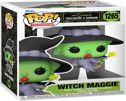 Figura de una bruja Maggie Simpson