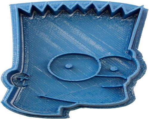 un cortador de galletas de Bart Simpson