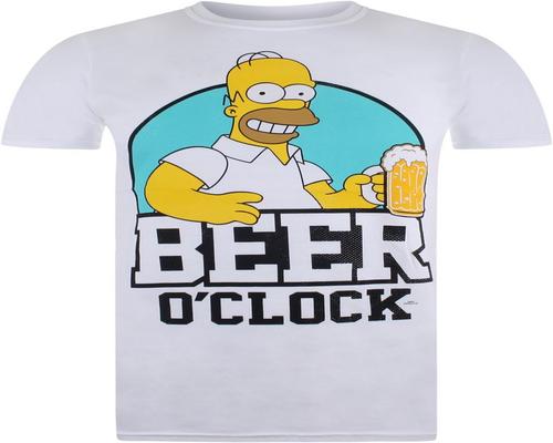 辛普森一家啤酒 O Clock 男式 T 恤