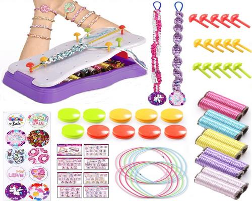 un kit de pulsera de la amistad para niñas