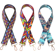 <notranslate>a Trio of Colorful Qwork Bag Straps</notranslate>