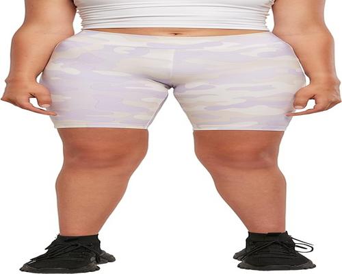 un Short Urban Classics Dam High Waist Camo Tech Cycle