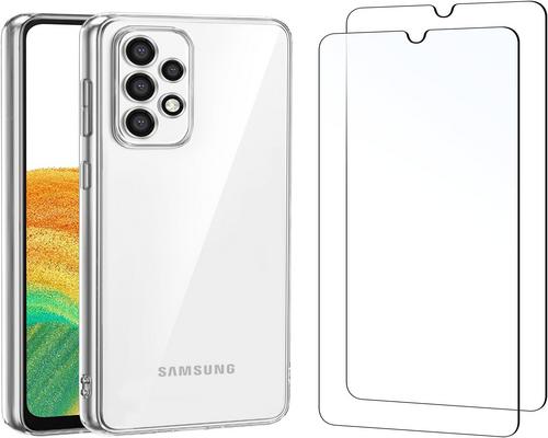 A Samsung A33 Case and Screen Protector Kit