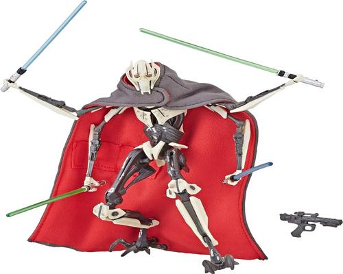 une Figura Hasbro Star Wars Black Series 6 pulgadas Deluxe General Grievous Exclusivo