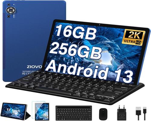 un tablet Android Ziovo 2K da 11 pollici