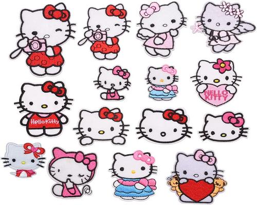 一套 Hello Kitty 熨烫贴片