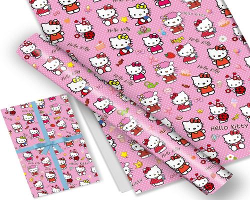 A Lot of Hello Kitty Gift Wrap