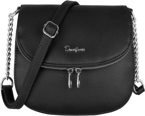 un Sac David Jones En Cuir Pu Avec Chaînes - Noir