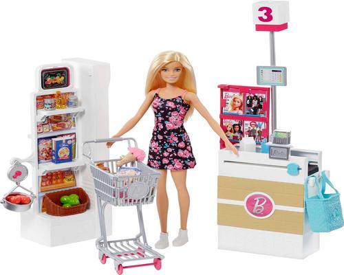 a Barbie Supermarket Furniture Box