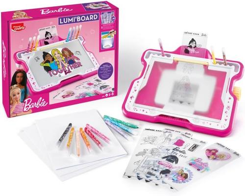 una Lumi'Board Barbie con mappatura creativa