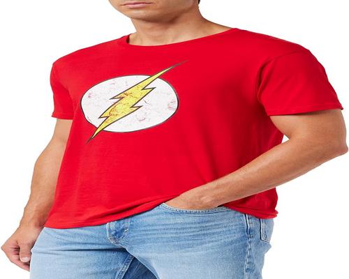 Camiseta masculina Flash – Estampada – Mangas Curtas