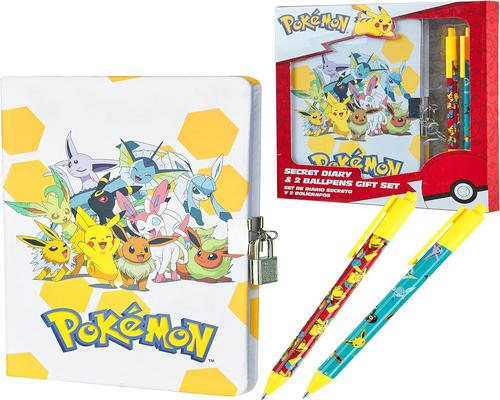 un diario Pokémon con candado
