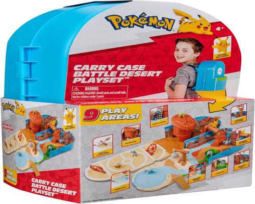 un Ensemble Playset Pokèmon Carry Case