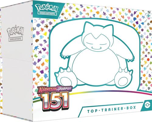 une Top Trainer Box Pokémon Karmesin & Pourpre