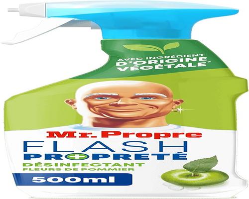 <notranslate>un Spray Désinfectant Nettoyant Multi-Usages Mr. Propre Flash Propreté</notranslate>