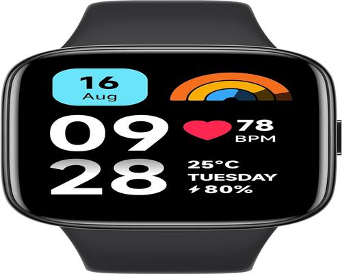 <notranslate>Xiaomi Redmi Watch 3アクティブコネクテッドウォッチ、ブラックストラップ付き</notranslate