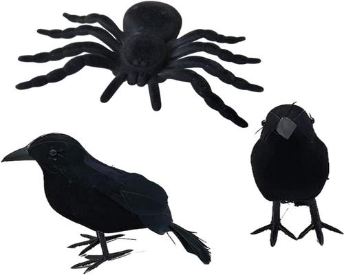en uppsättning av 3 realistiska rekvisita för Halloween