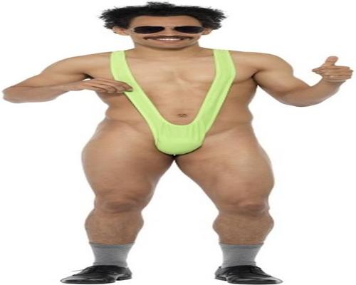 ein Borat-Mankini-Accessoire für Herren von Smiffy