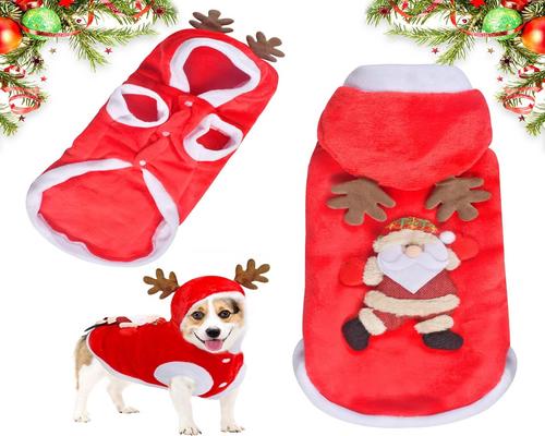 ペット用のクリスマスコスチューム