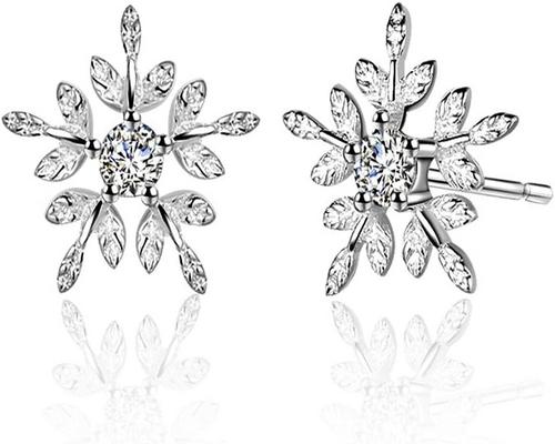 Pari Belons Snowflake -korvakoruja