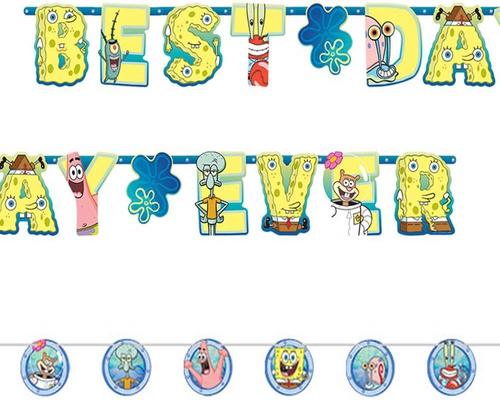 ein Spongebob-Banner-Set