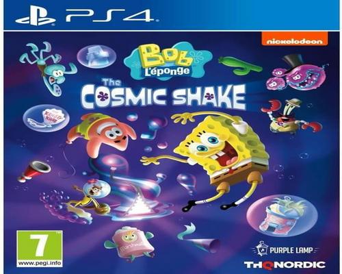 a SpongeBob Playstation 4 game