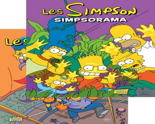 ett paket serier The Simpsons T11+T15
