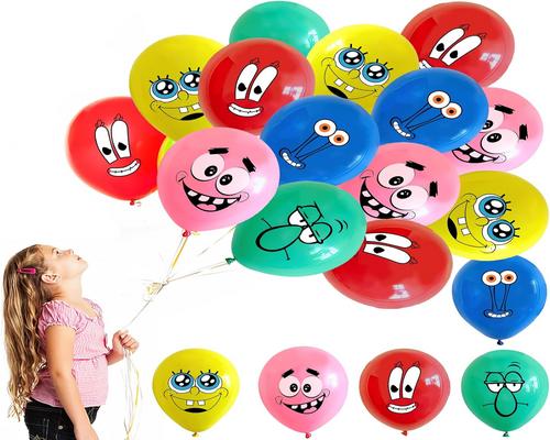 ein SpongeBob-Ballon-Set