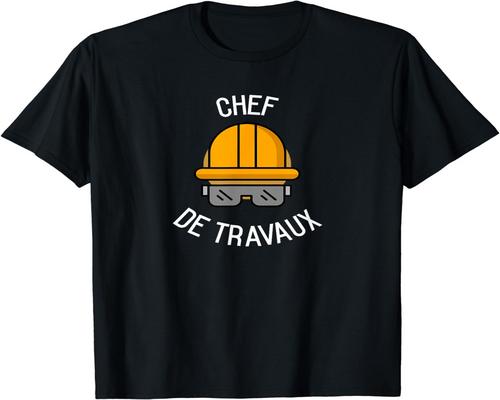 en humoristisk T-shirt för Construction Manager