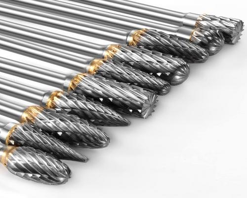 Ein Satz Hartmetallbohrer