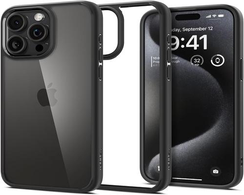 een Spigen Ultra Hybrid-hoesje voor Iphone 15 Pro