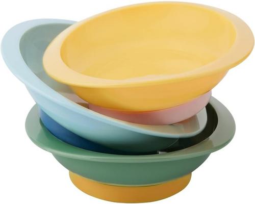 a set of 3 Badabulle plates