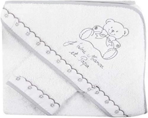a baby bath cape