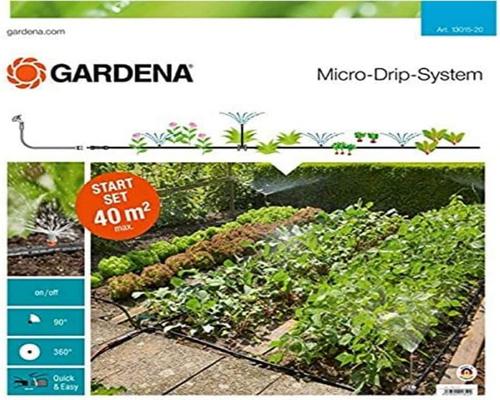 ett Gardena droppbevattningskit