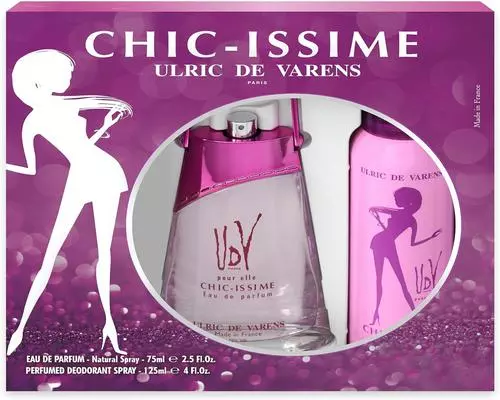 un Coffret Chic Issime Eau De Parfum 75 Ml + Deo 125 Ml